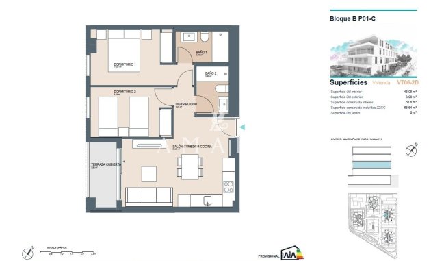 Nieuwbouw Woningen - Apartment -
Benicassim - Almadraba
