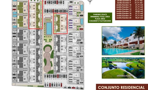 Nieuwbouw Woningen - Town House -
Orihuela - Vistabella Golf