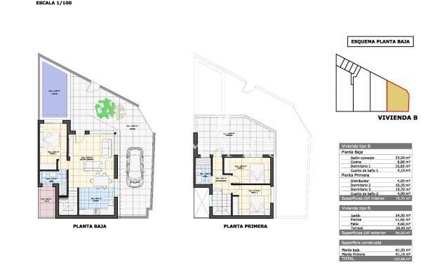 Nieuwbouw Woningen - Town House -
Pilar de la Horadada - pueblo