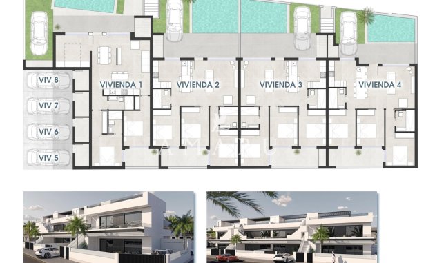 Nieuwbouw Woningen - Bungalow -
San Pedro del Pinatar - Las Esperanzas