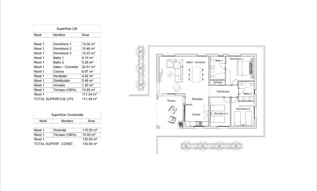 Nieuwbouw Woningen - Villa -
Pinoso - Lel