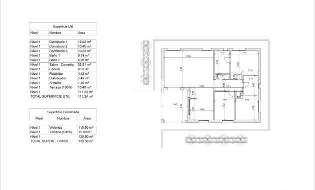 Nouvelle construction - Villa -
Pinoso - Lel