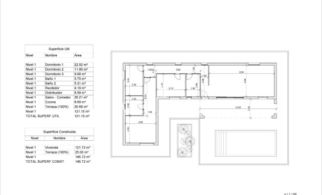 Nieuwbouw Woningen - Villa -
Pinoso - Lel