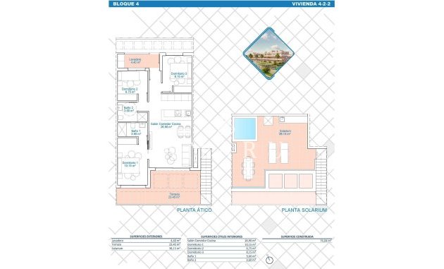 Nieuwbouw Woningen - Penthouse -
Pilar de la Horadada - Lo Monte