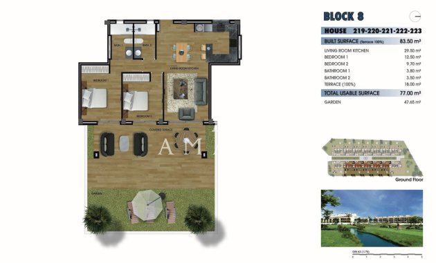 Nouvelle construction - Apartment -
Los Alcazares - La Serena Golf