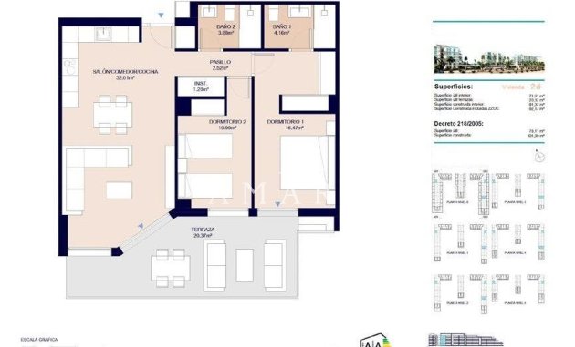 Nieuwbouw Woningen - Apartment -
Almerimar