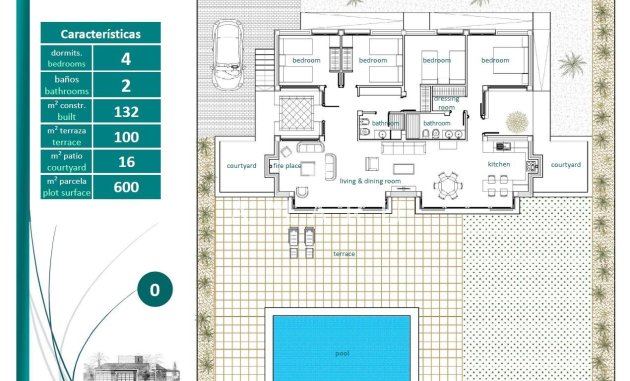 Nouvelle construction - Villa -
Sucina - Peraleja Golf