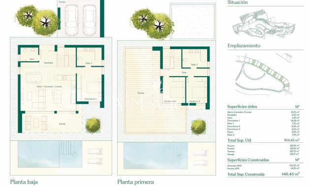 Nieuwbouw Woningen - Villa -
Fuente Álamo - Hacienda del Alamo