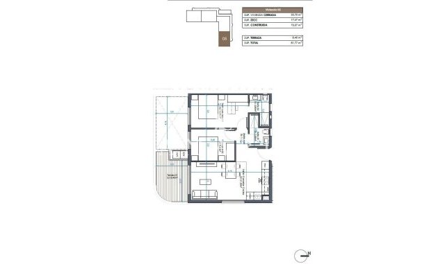 Nieuwbouw Woningen - Apartment -
Guardamar del Segura - Camino del Puerto