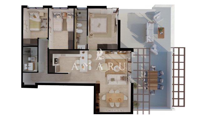 Nieuwbouw Woningen - Apartment -
Vera - Vera Playa