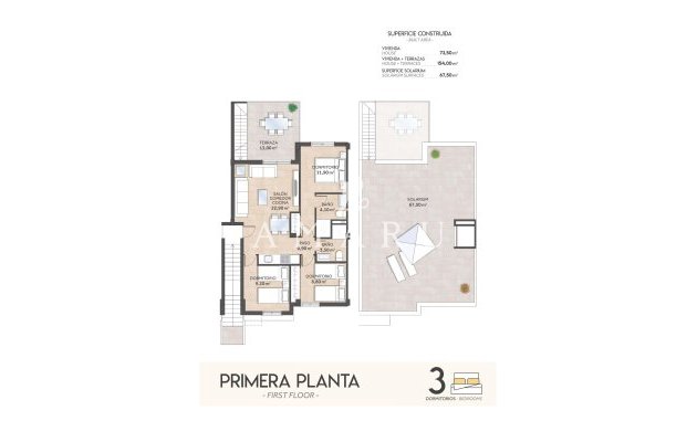 Nieuwbouw Woningen - Bungalow -
San Miguel de Salinas - La Cañada