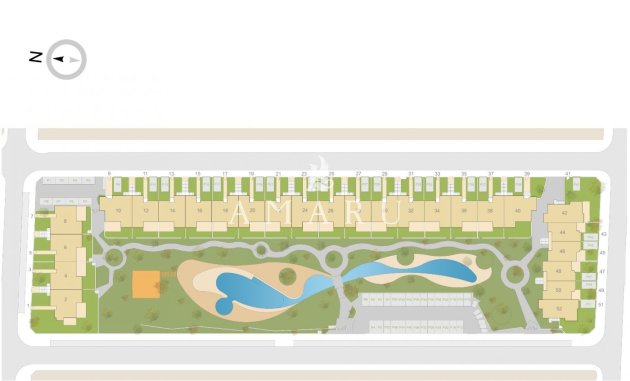 Nieuwbouw Woningen - Bungalow -
Orihuela - Vistabella Golf