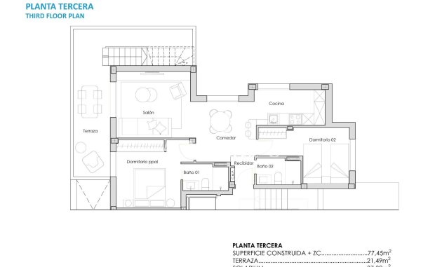 Nieuwbouw Woningen - Penthouse -
Torre Pacheco - Santa Rosalia Lake And Life Resort