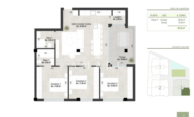 Nieuwbouw Woningen - Apartment -
San Pedro del Pinatar - Centro