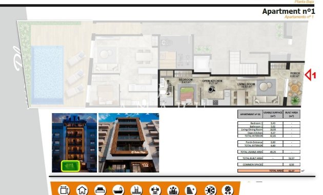 Nieuwbouw Woningen - Apartment -
Torrevieja - Playa de El Cura