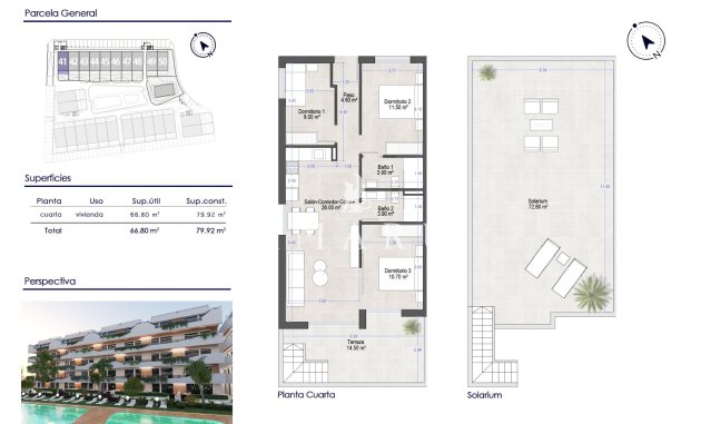 Nieuwbouw Woningen - Penthouse -
San Javier - Santiago De La Ribera