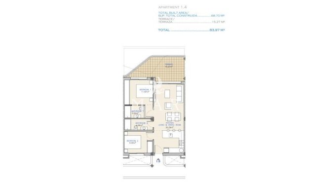 Nouvelle construction - Apartment -
Los Alcazares - Serena Golf