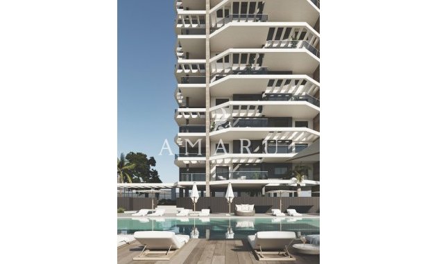 Nieuwbouw Woningen - Apartment -
Calpe - Playa Cantal Roig