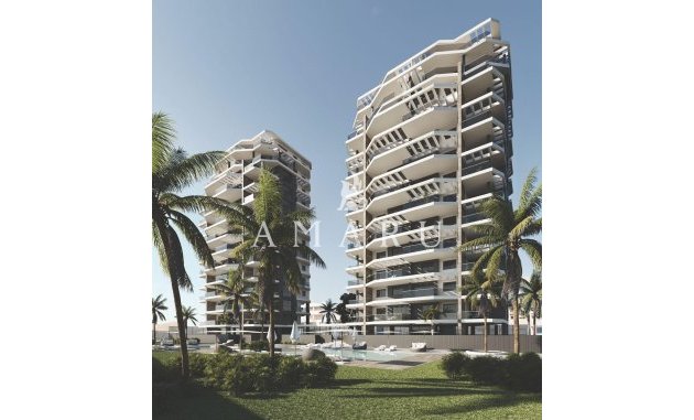Nieuwbouw Woningen - Apartment -
Calpe - Playa Cantal Roig