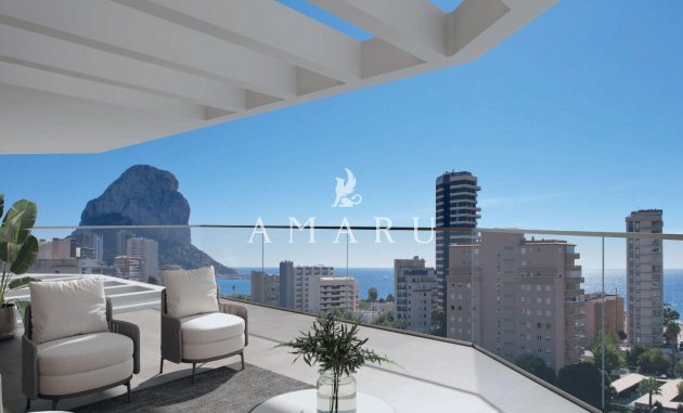 Nieuwbouw Woningen - Apartment -
Calpe - Playa Cantal Roig