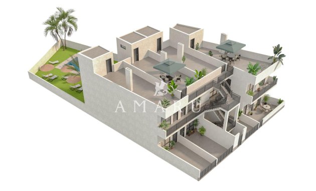 Nieuwbouw Woningen - Bungalow -
Hondón de las Nieves - La Canalosa