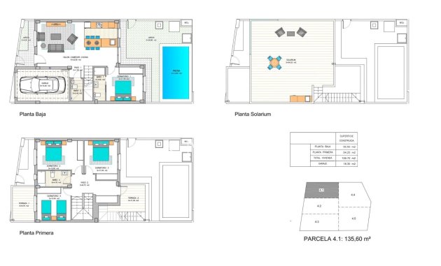 Nieuwbouw Woningen - Town House -
Los Belones - pueblo