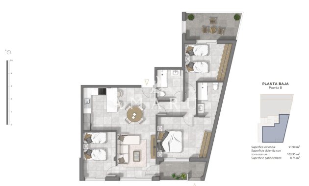Nieuwbouw Woningen - Apartment -
Guardamar del Segura - Pueblo